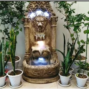 آبنما زیبای شیر