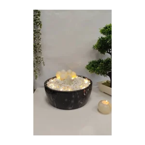 آبنما سنگی هفت گوی مرمر سفید