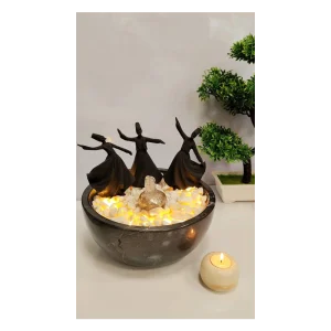 آبنما سنگی رقص سماع مشکی