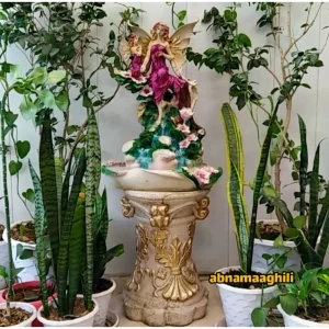 آبنما رومیزی فرشته با پایه